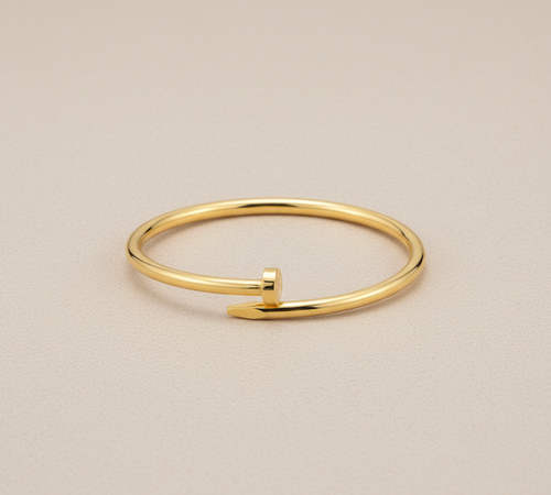 Nlegant Gold Nail Bracelet - Premium Design