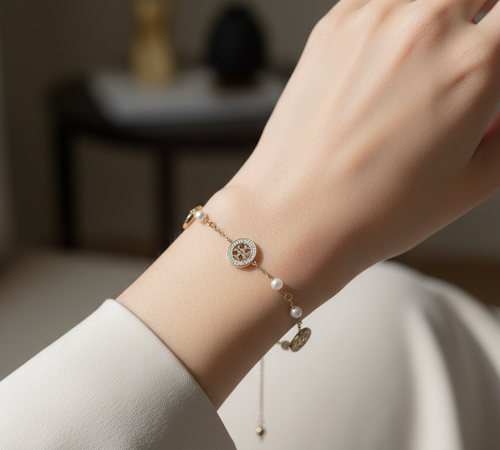 Bracelet Worn on Wrist